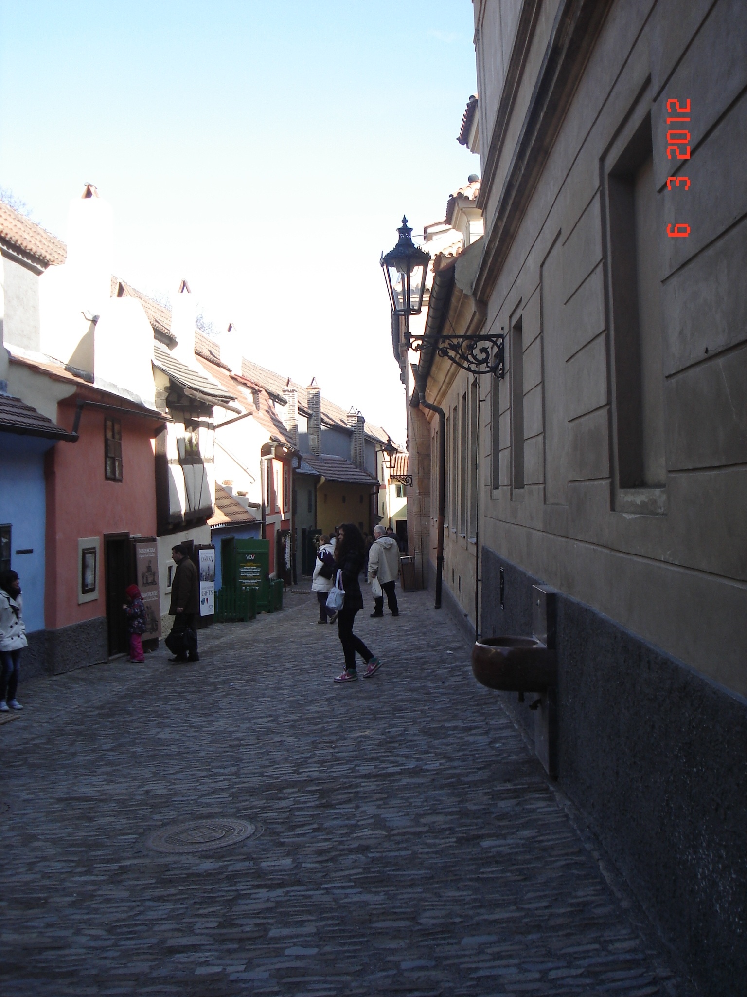 Prague - la ruelle d'or